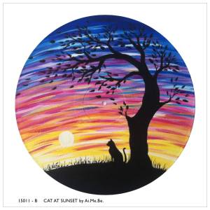 15011B_Cat at Sunset